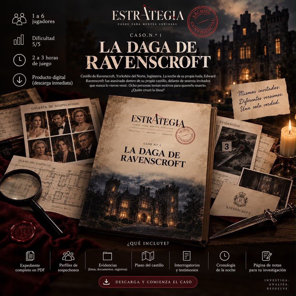 Casos para Resolver — Pack 3x1 + 7 Mini Casos de Regalo